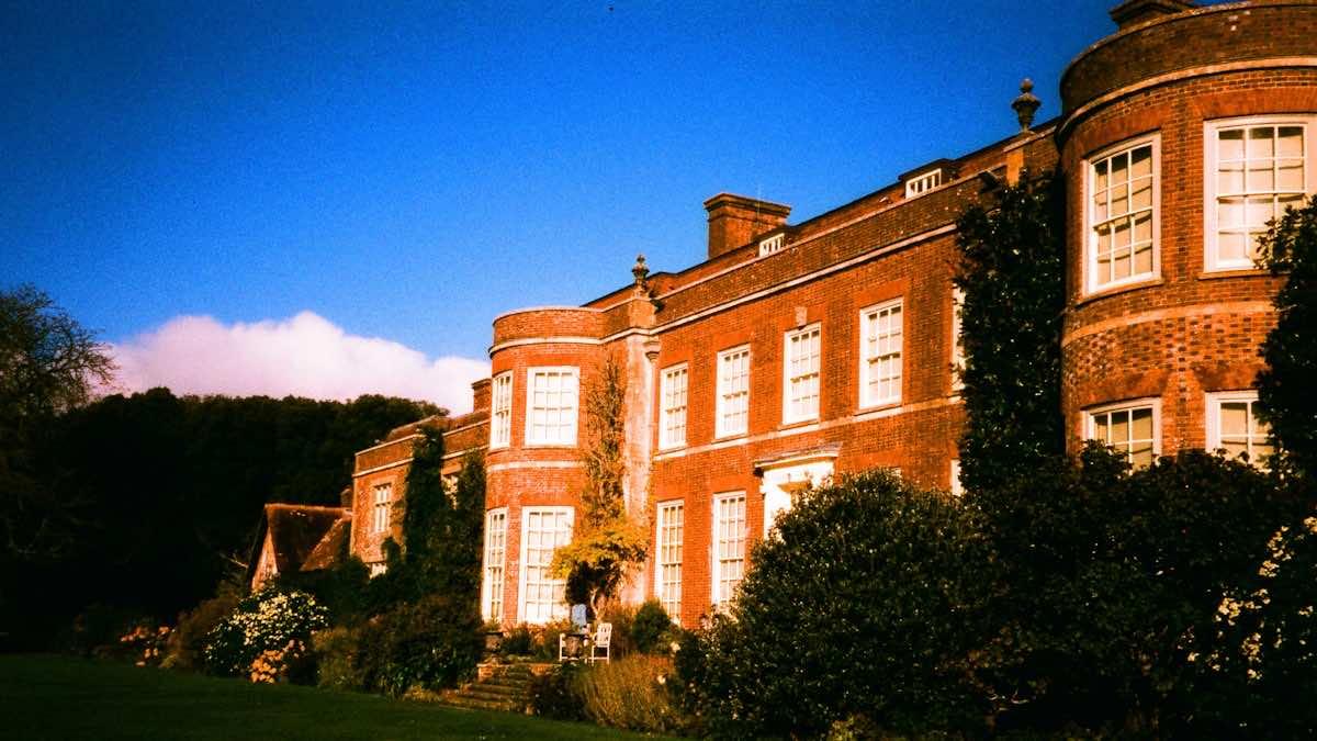 Large house with garden, typical of a 600 square yard plot build