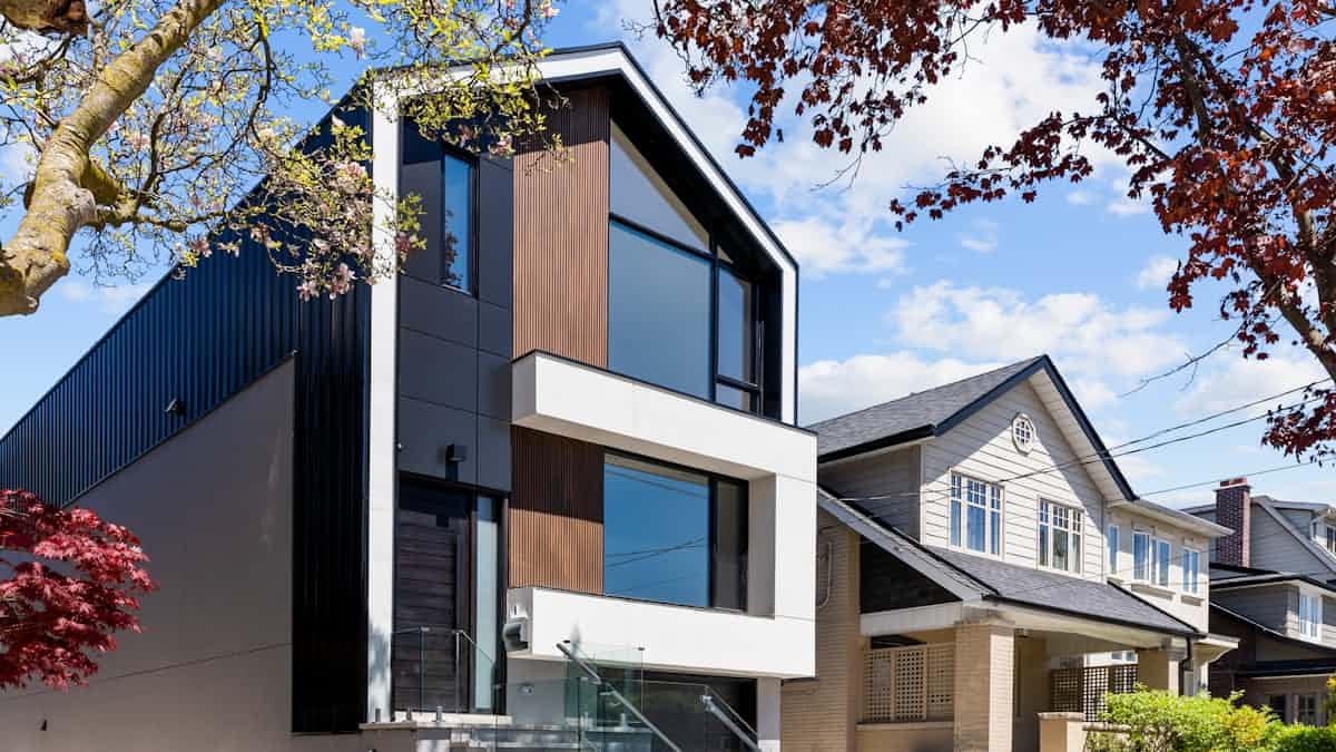 Two-storey family house of the scale typically built on a 200 square yard plot