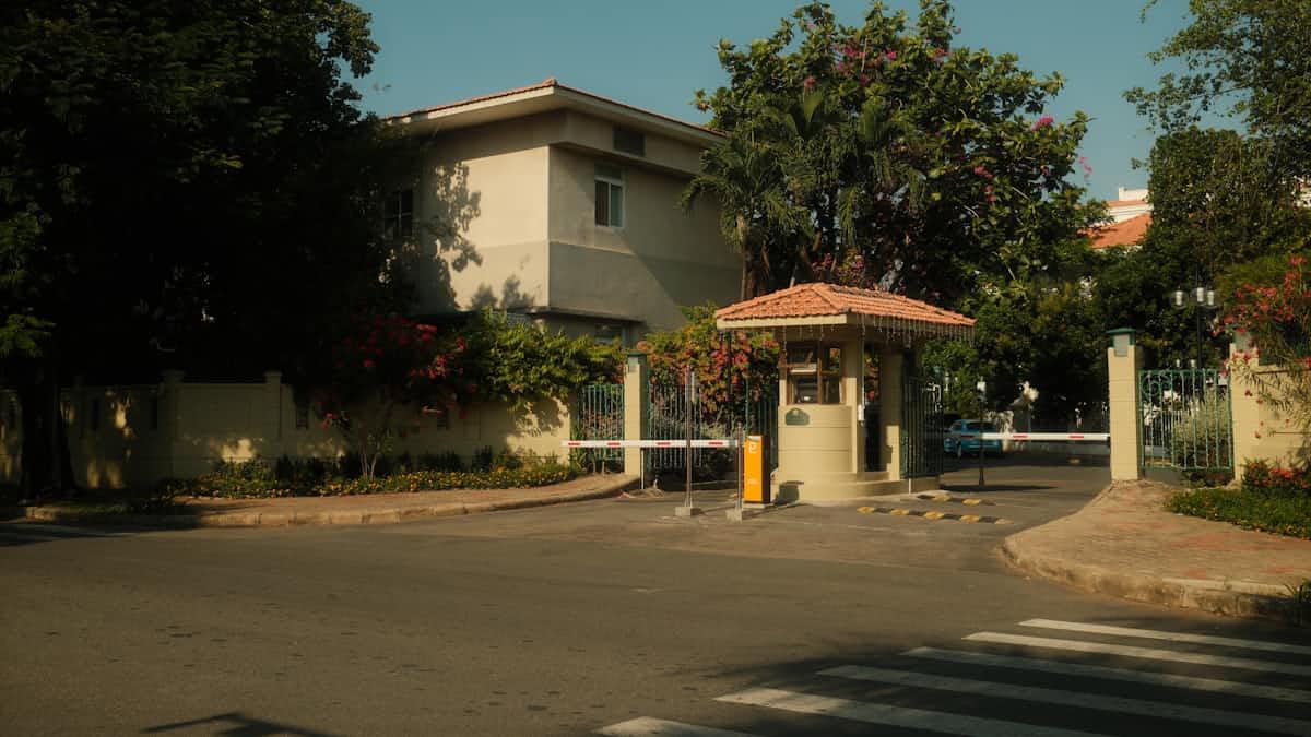 Modern villa of the kind built under DHA architectural and bylaw requirements