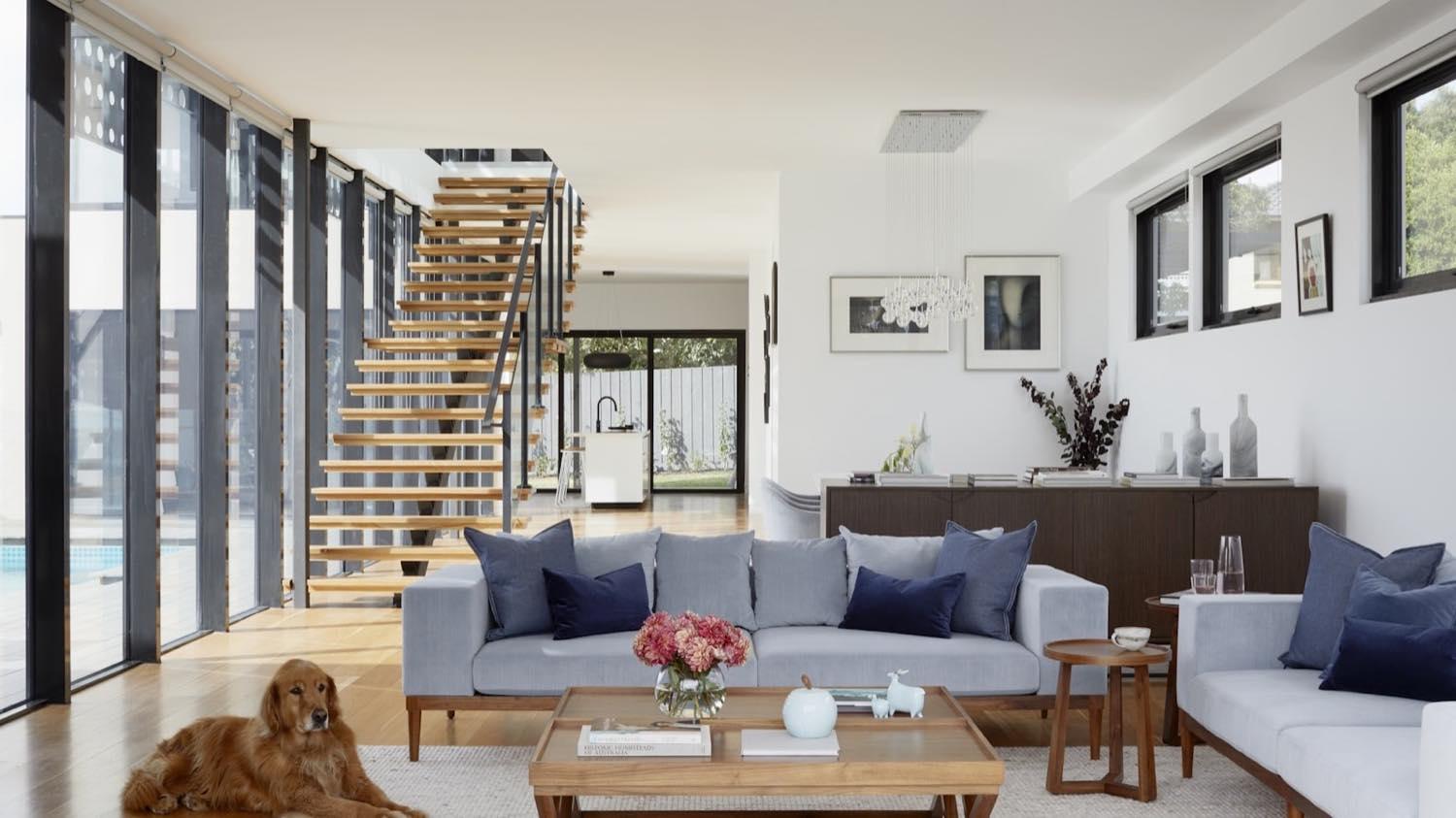 Home renovation company in Clifton Karachi – luxury coastal apartment interior remodelled by Naffees & Sons with marine-grade finishes