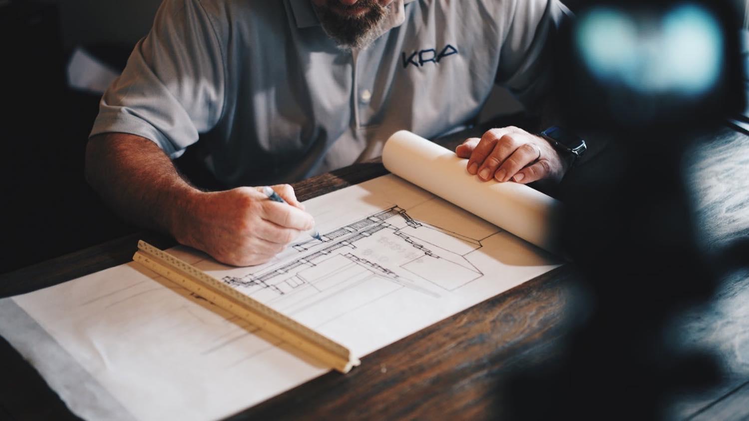 House renovation company in PECHS Karachi – structural refurbishment of an ageing bungalow by Naffees & Sons with new MEP and finishes